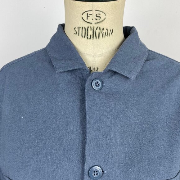 Frank & Oak Linen Button Dow Shirt - Picture 2 of 12